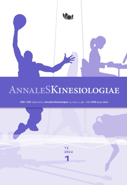 					View Vol. 13 No. 1 (2022): Annales Kinesiologiae
				